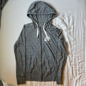 Gray Nike Women’s zip-up XS